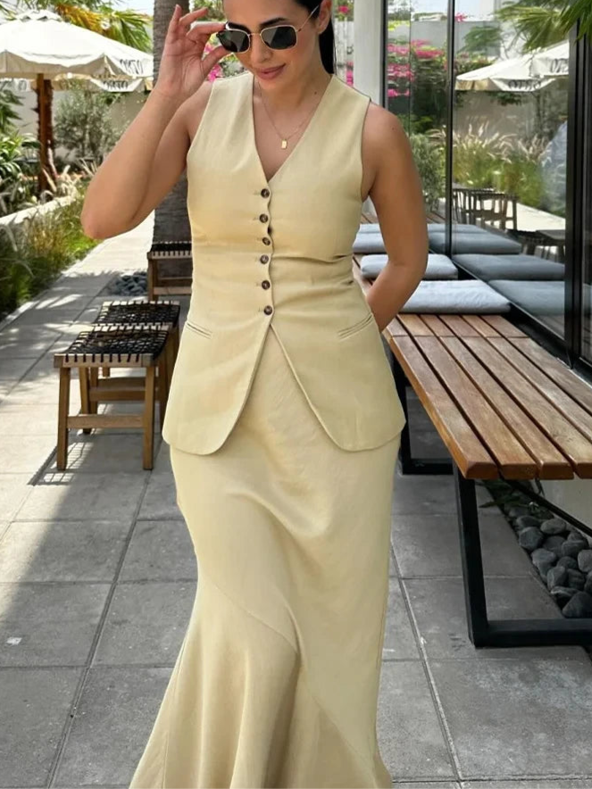 Women Elegant Two-Piece Set | Camila