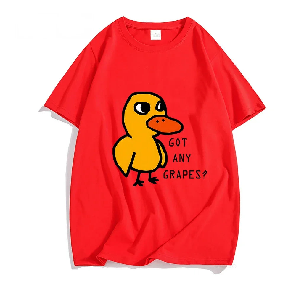 Variant image for Men Graphic Tee White Cotton | Duck Song-22