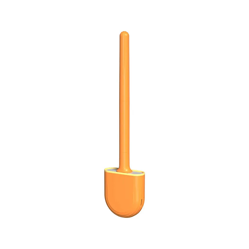 Variant image for Silicone Toilet Brush Set with Holder for Bathroom | Home Essentials-2