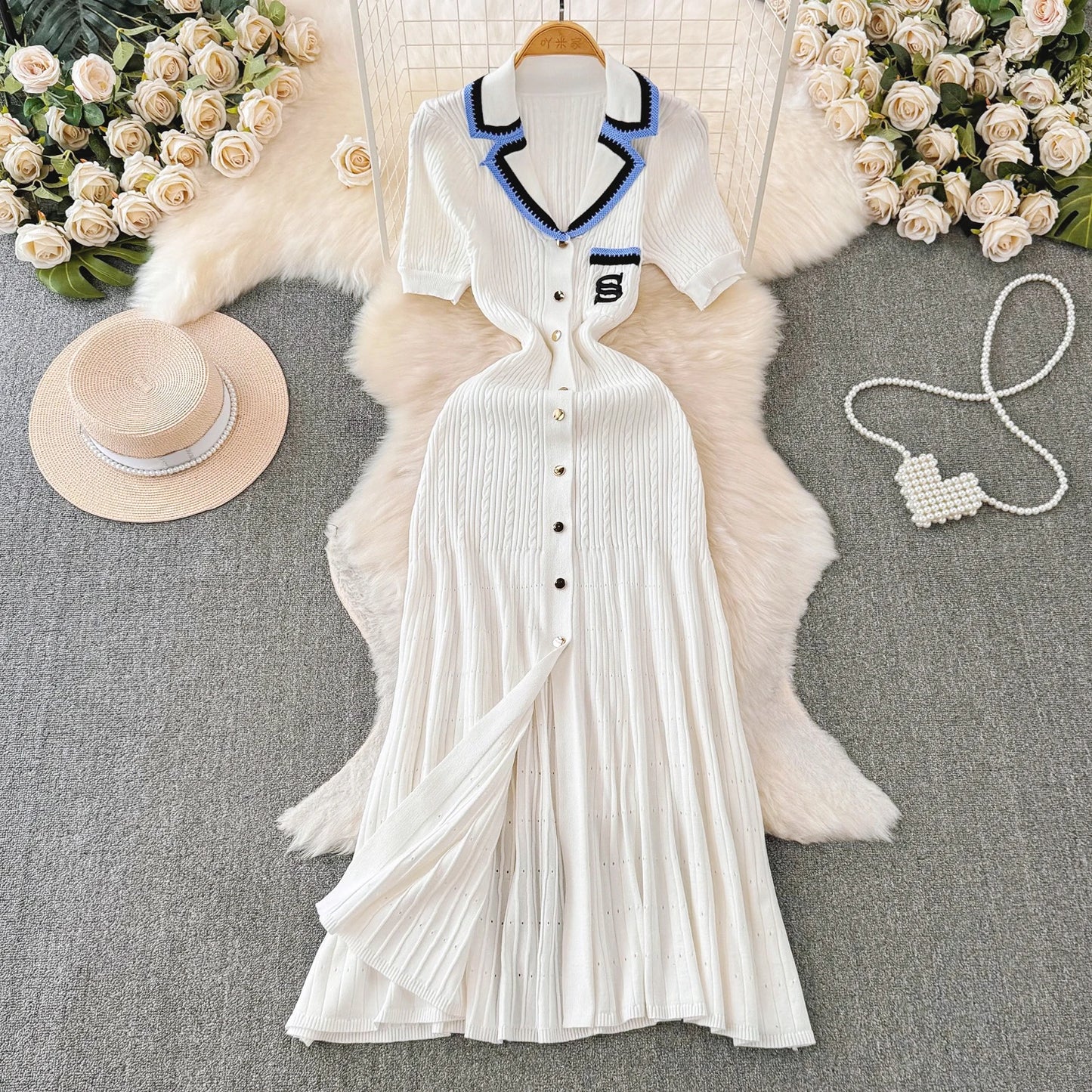 Women Knitted Sweater Dress | Luciana