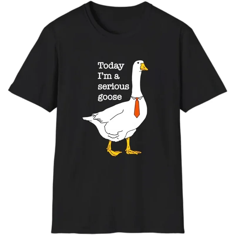 Variant image for Men's T-Shirt White Cotton | Goose Humor-51