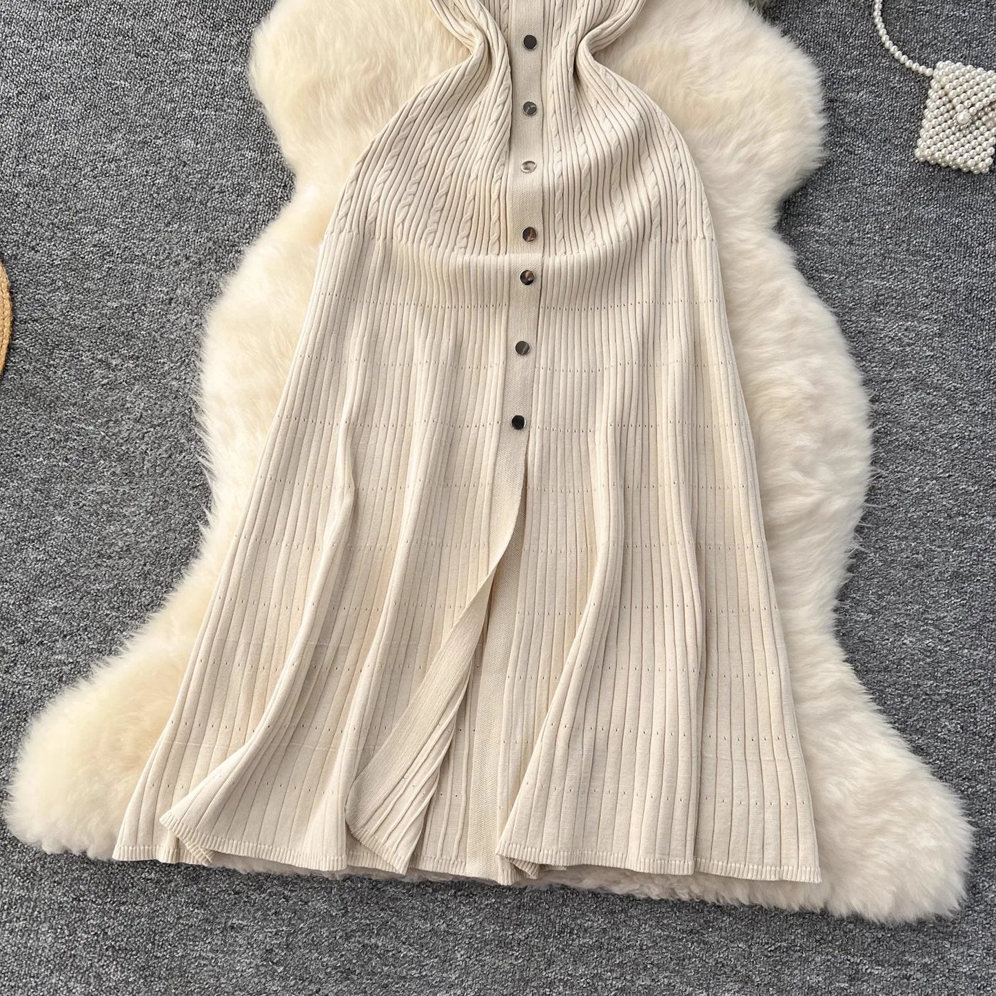 Women Knitted Sweater Dress | Luciana
