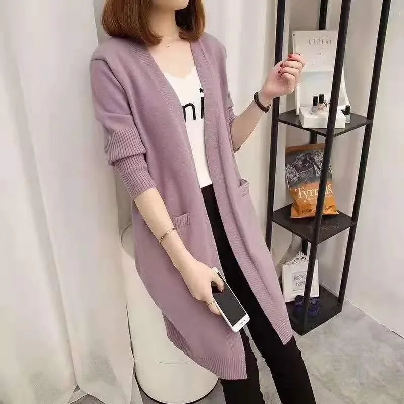 Women Cozy Open-Front Cardigan | Kylene