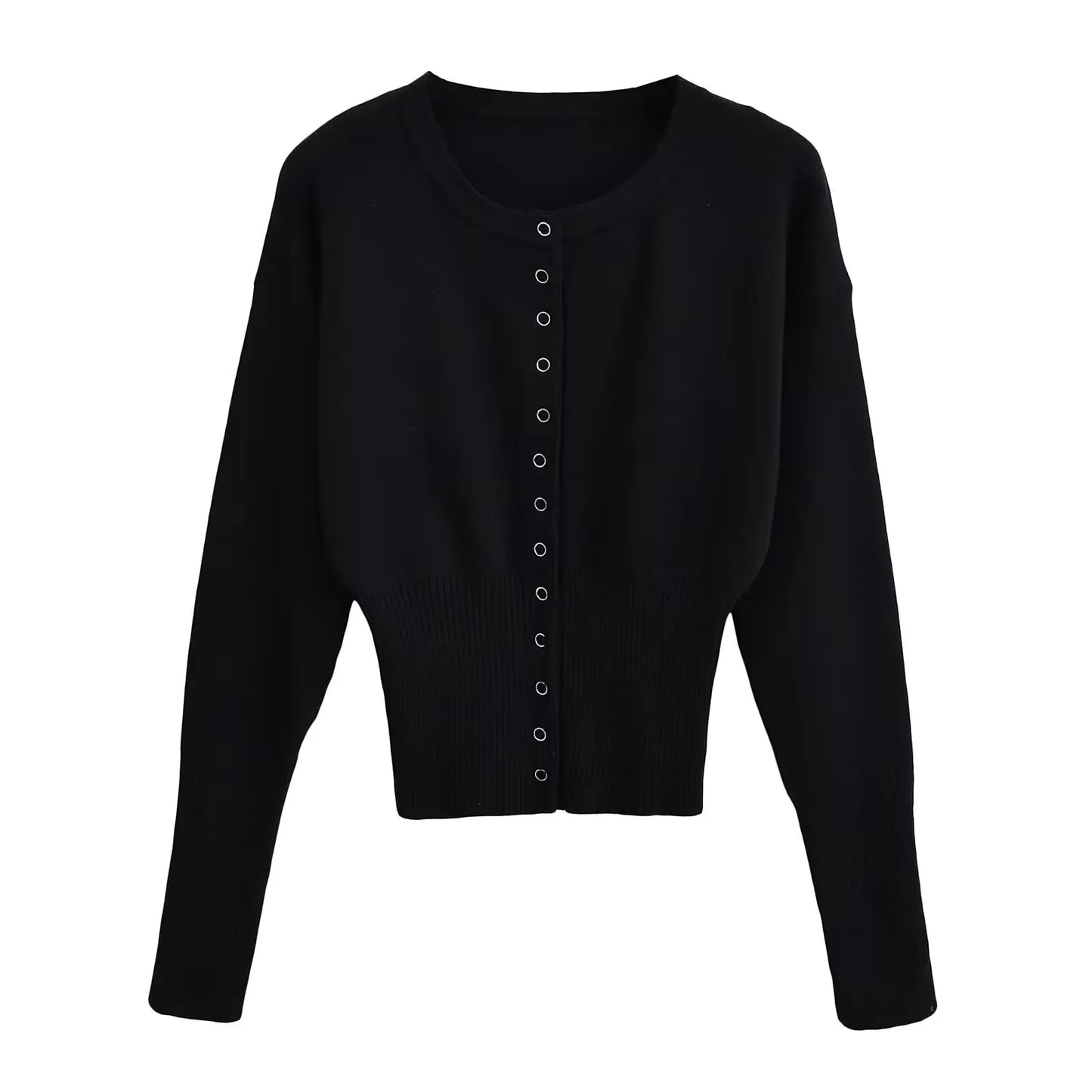 Women Ribbed Button-Up Cardigan | Florida