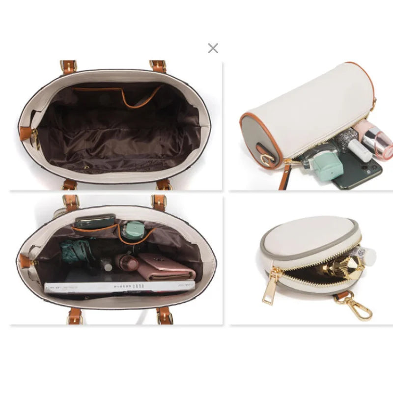 Women Multi-Piece Tote Bag Set | Amelia