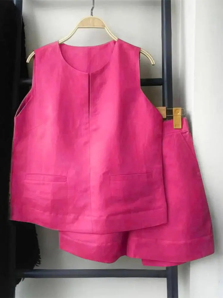 Women Elegant Two-Piece Set | Minimal Chic