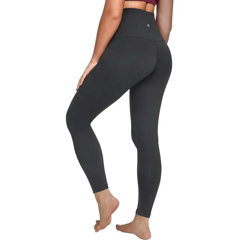 Variant image for Women Gym Leggings Black Stretch | Bella-1