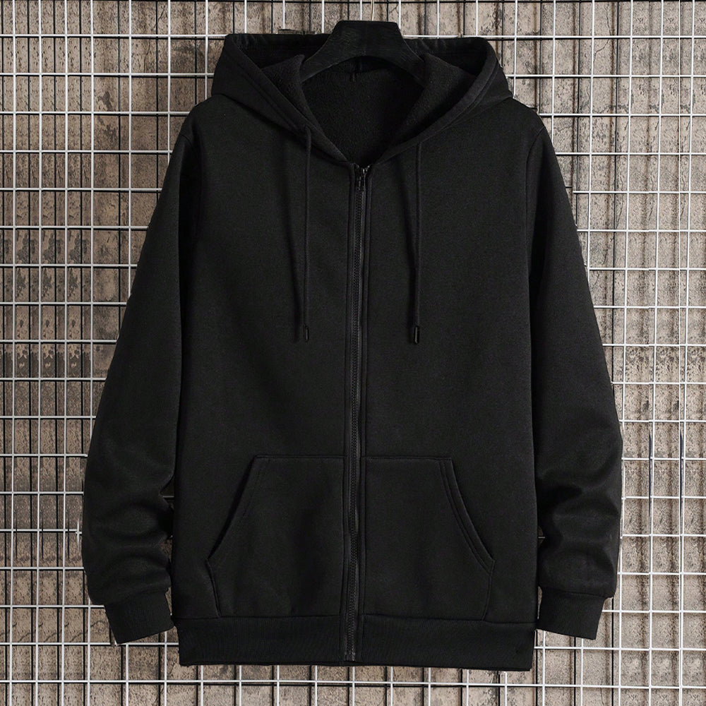 Men Classic Zip-Up Hoodie | Dylan