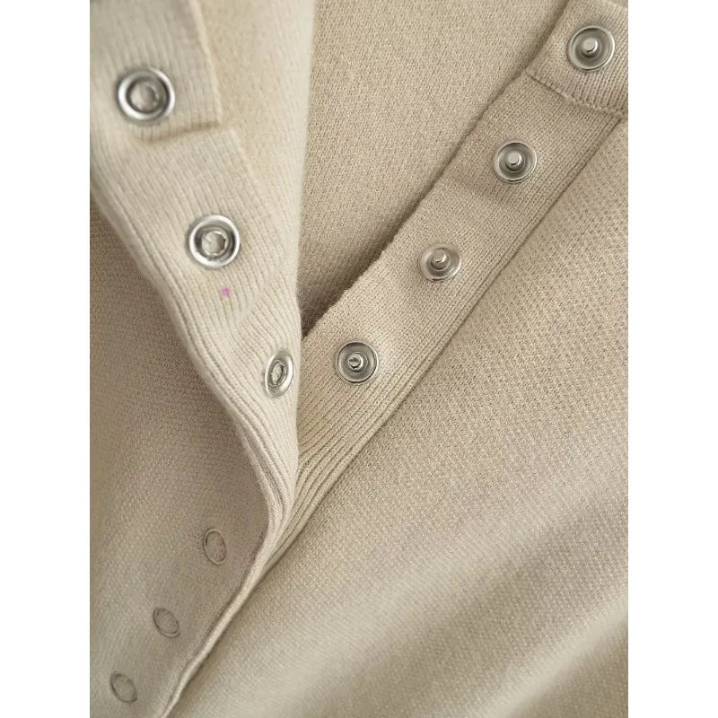 Women Ribbed Button-Up Cardigan | Florida