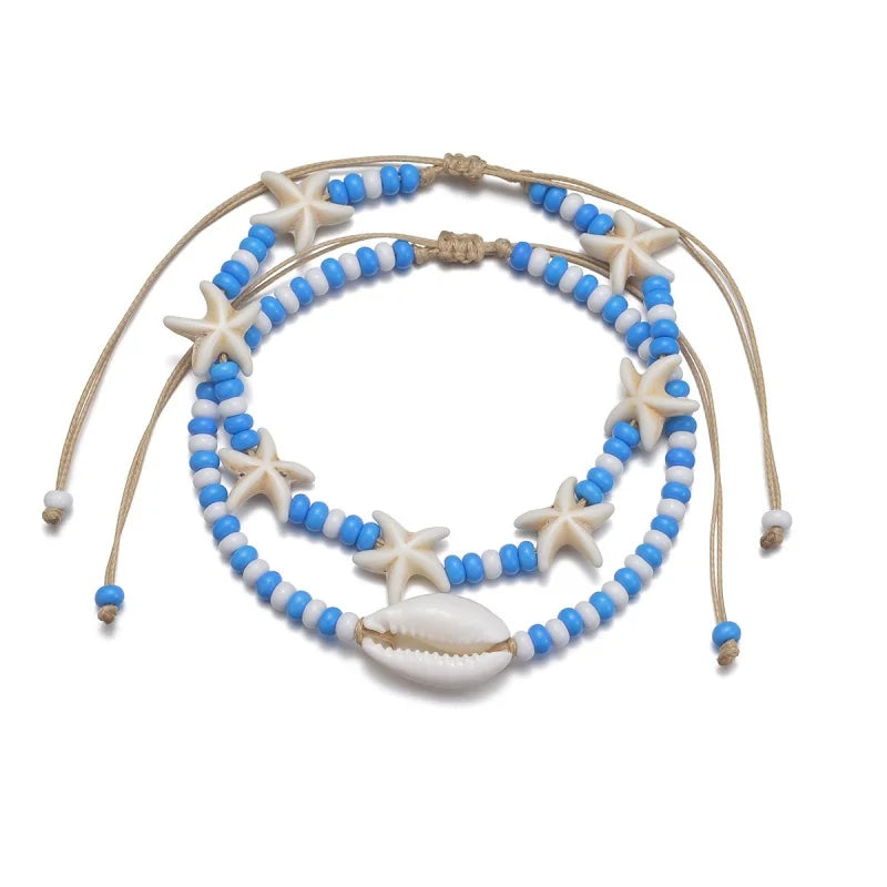 Women Beach Anklet Set | Maris