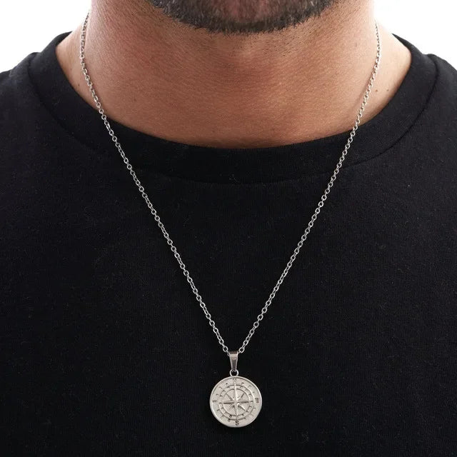 Variant image for Men's Necklace Gold Stainless Steel Cuban Link Chain | Urban Explorer-4