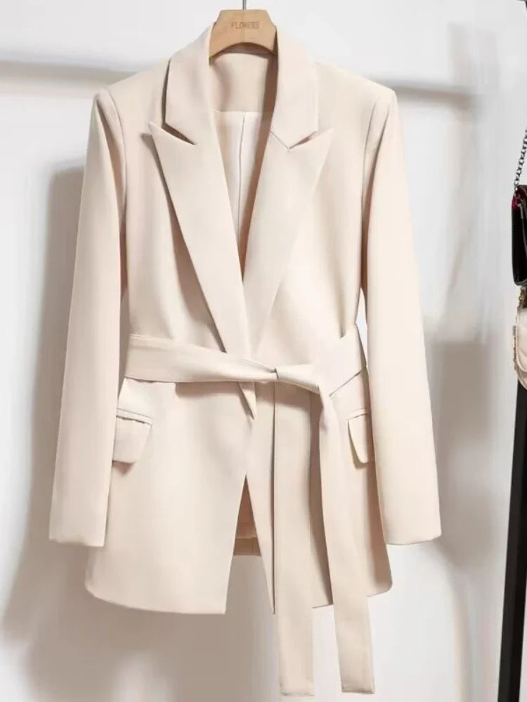 Belted Blazer Jacket | Soleil