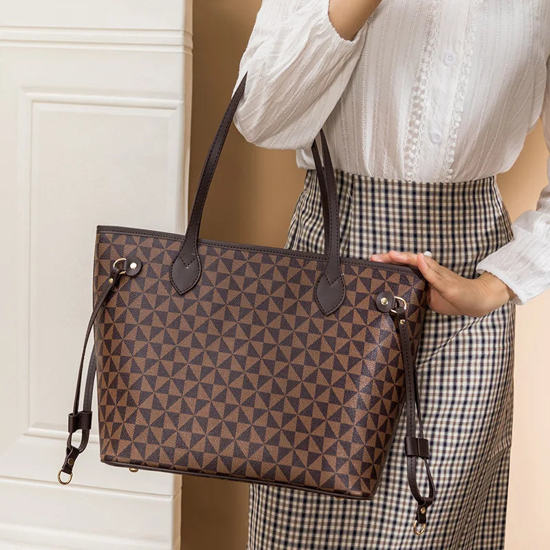Women Geometric Pattern Tote Bag | Florence