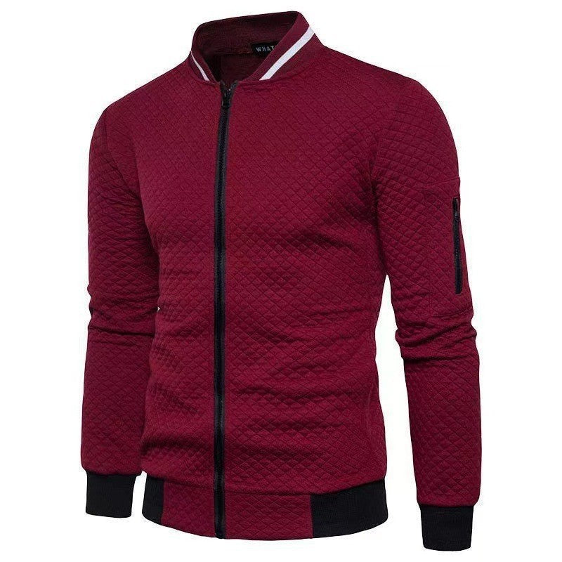 Men Quilted Bomber Jacket | Mason