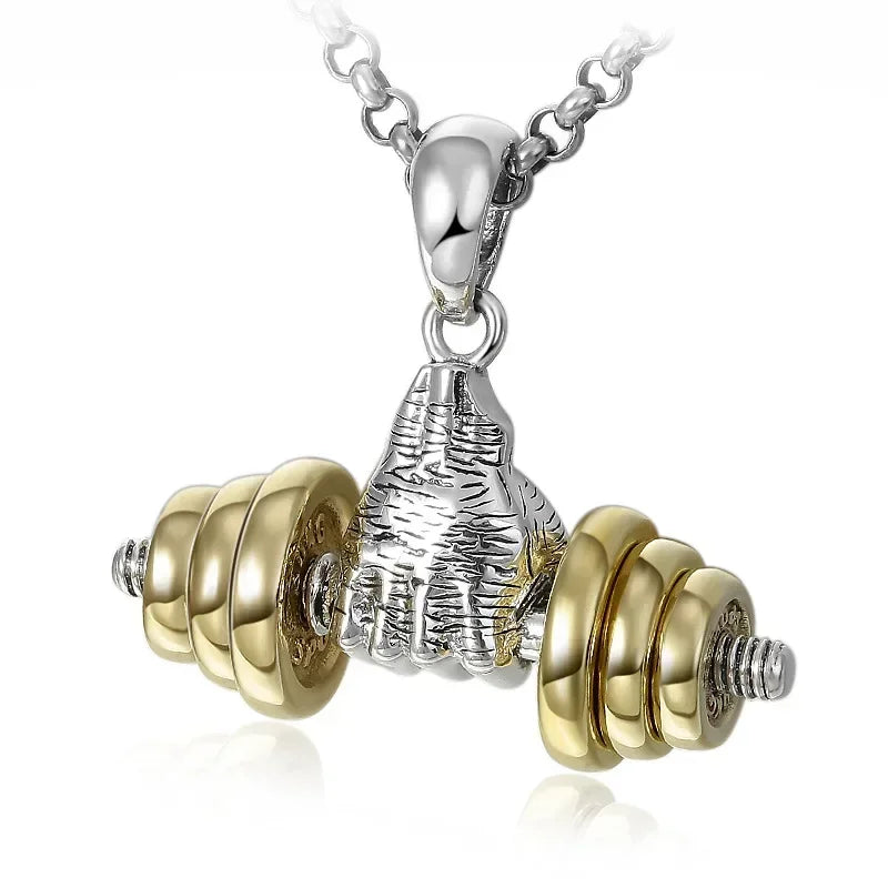 Variant image for Men's Necklace Black Boxing Gloves Pendant Metal Alloy | Urban Style-25