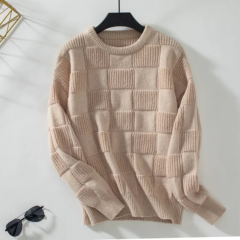 Women Textured Knit Sweater | Wisteria