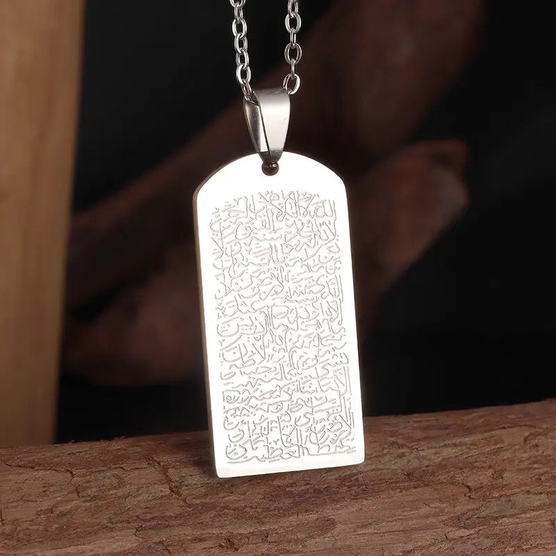 Variant image for Men's Necklace Stainless Steel Pendant | Zulfiqar-24