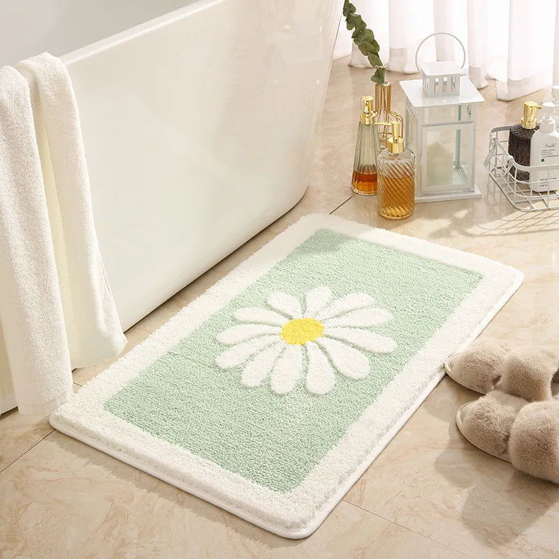 Variant image for Non-Slip Bath Mat Microfiber | Spring Delight-11