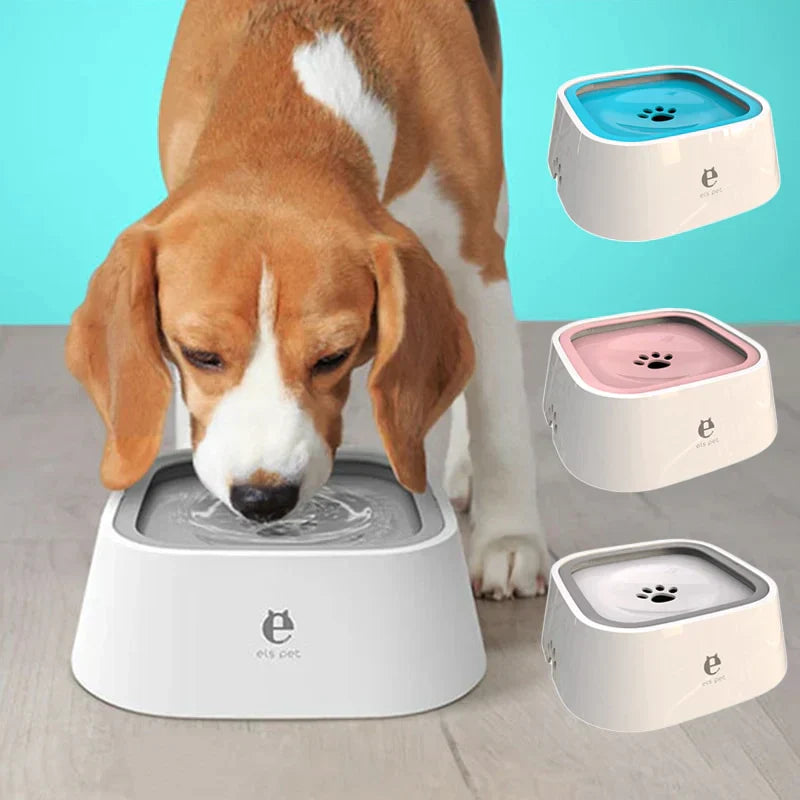 Dog Water Bowl Anti-Splash BPA-Free Plastic | Pawsip-4
