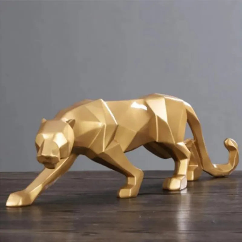 Variant image for Elegant Sculpture Black Resin | Panther-7