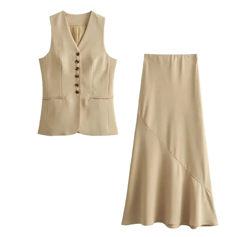Women Elegant Two-Piece Set | Camila