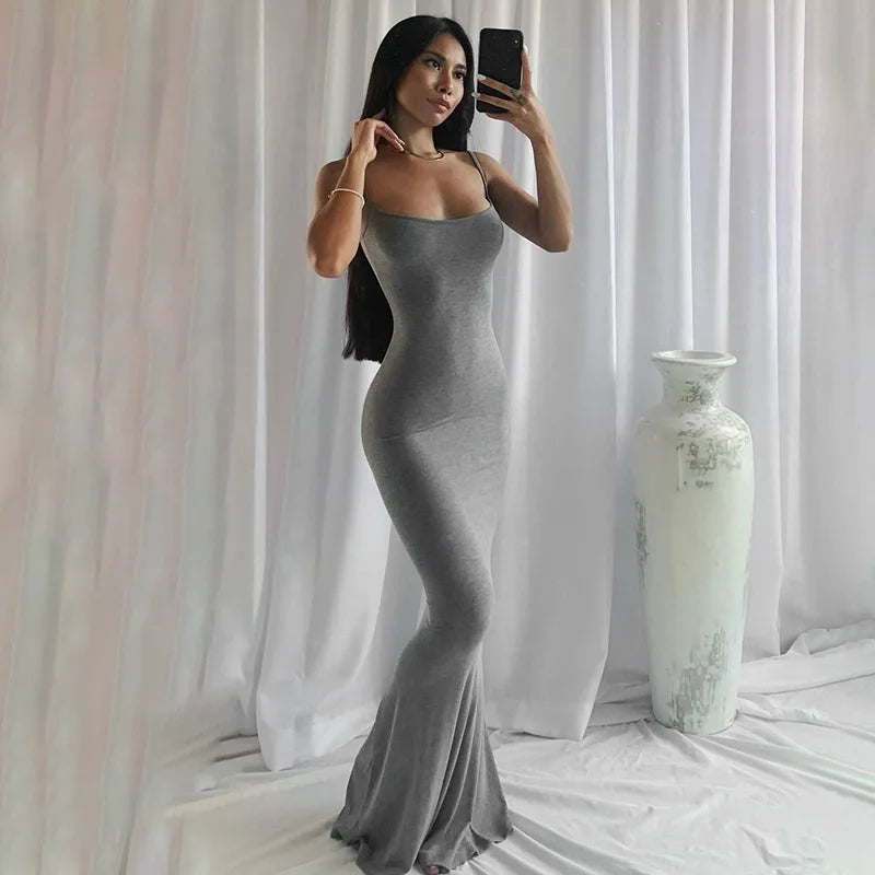 Women Maxi Dress Slim | Santorini