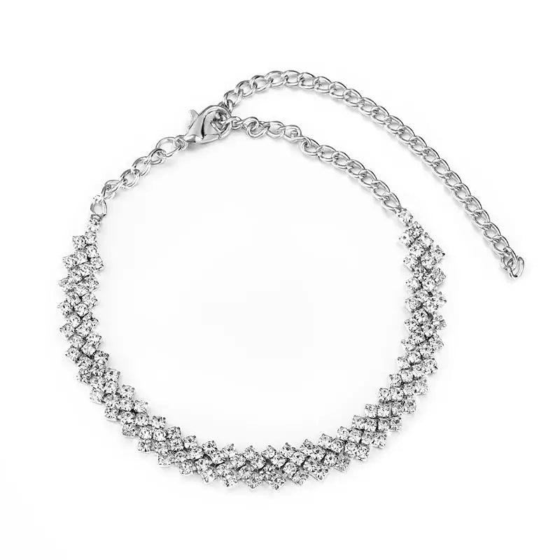 Women Multi-Gem Anklet | Eulalia
