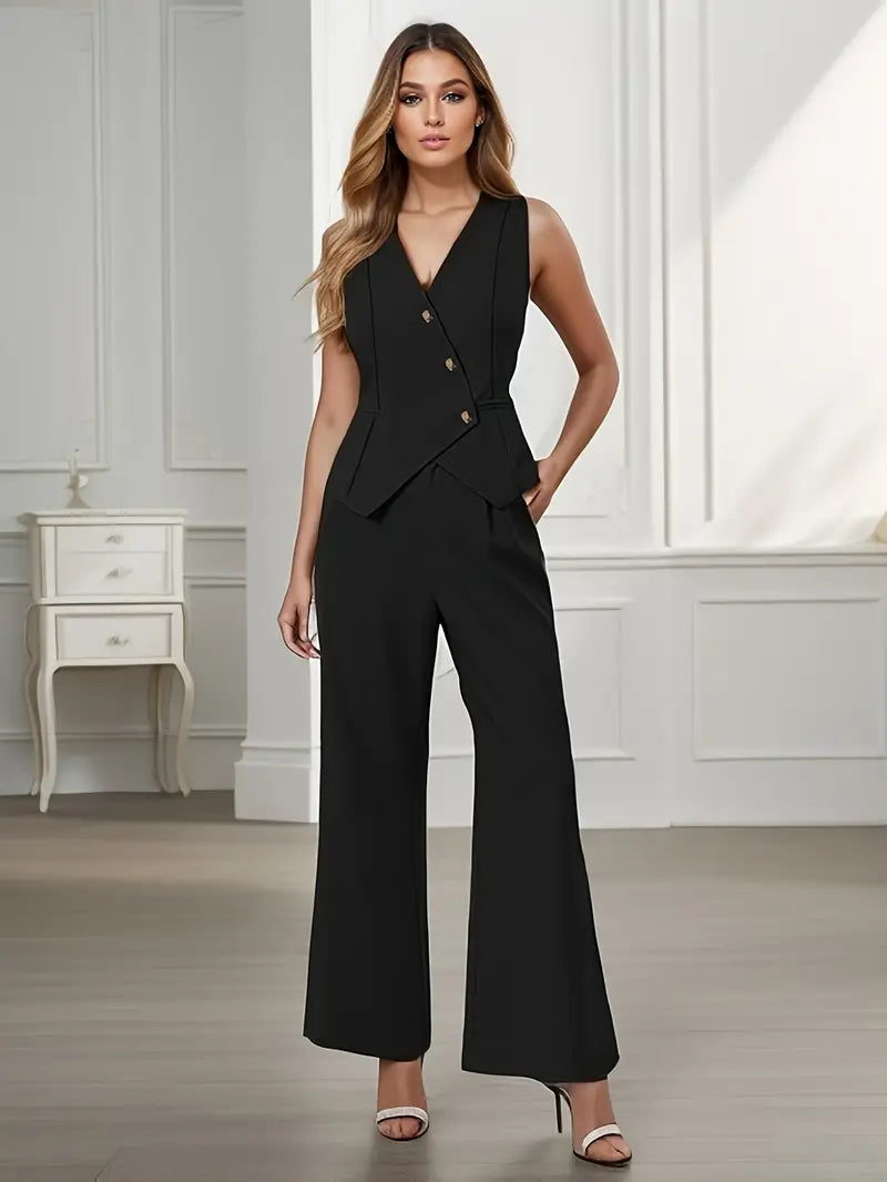 Women Chic Two-Piece Suit | Ella
