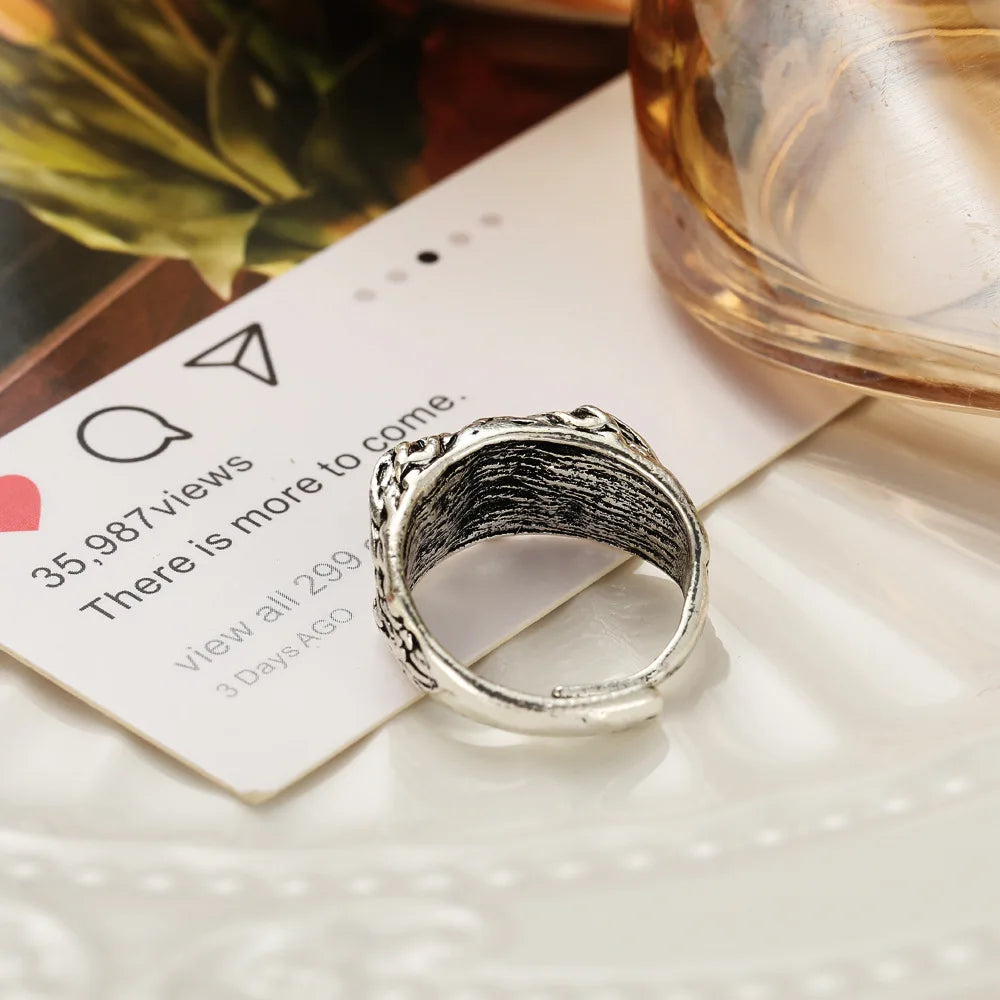 Unisex Owl Head Statement Ring | Halvon