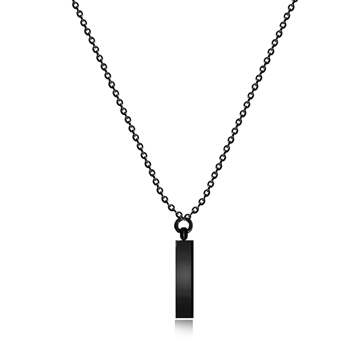 Variant image for Men's Pendant Necklace Silver Stainless Steel | Urban Style-8