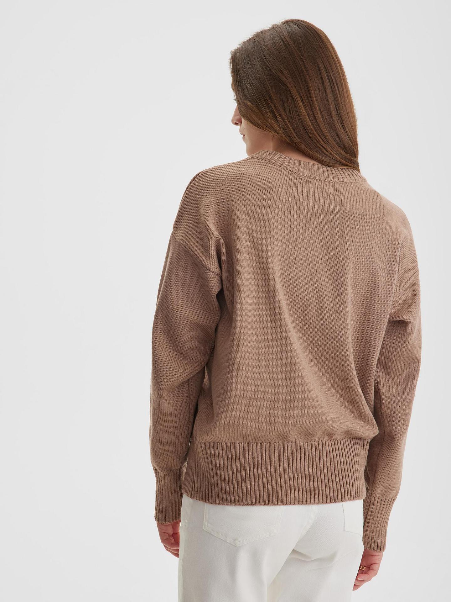 Women Minimalist Knit Sweater | Hanelle