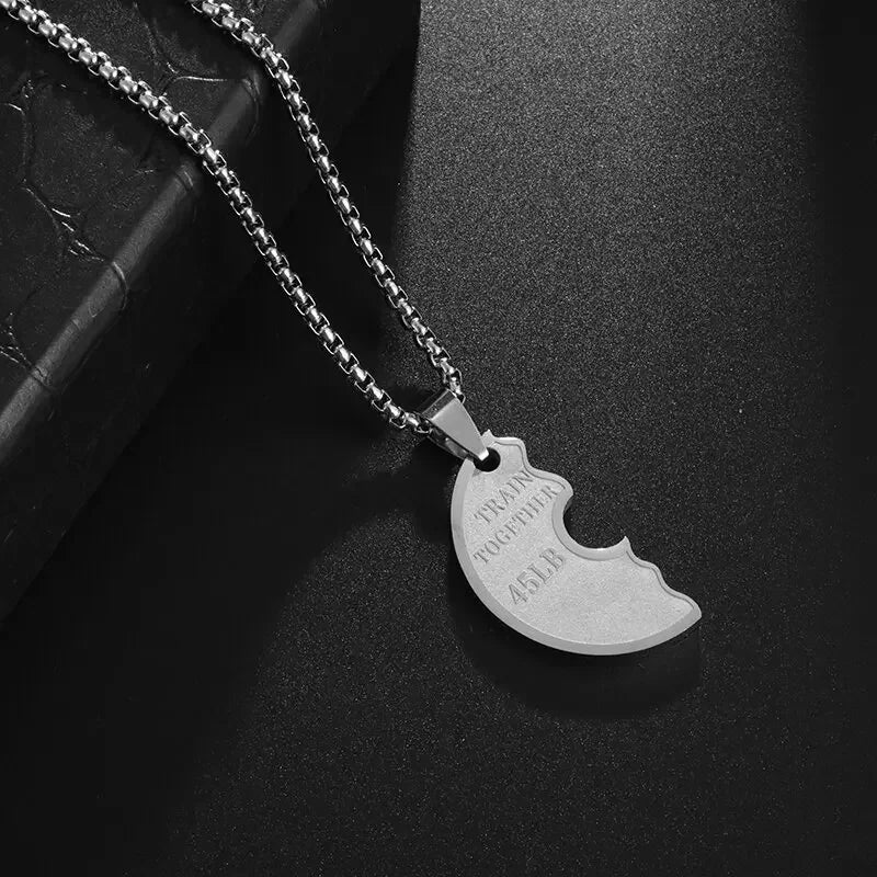 Variant image for Men's Necklace Black Boxing Gloves Pendant Metal Alloy | Urban Style-15