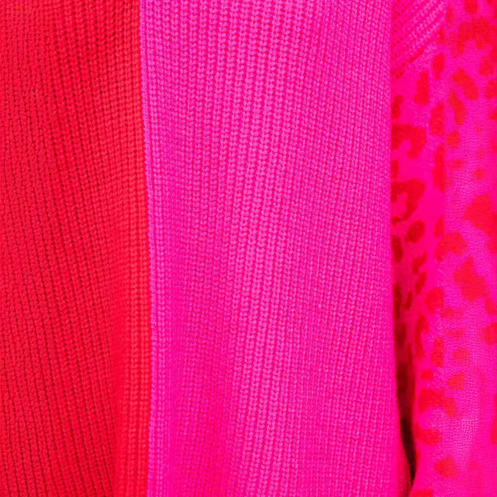 Color Block Knit Sweater | Frederica