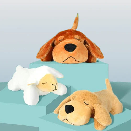 Dog Toy Comfort Plush with Heartbeat Simulation | Cuddle Buddy-2