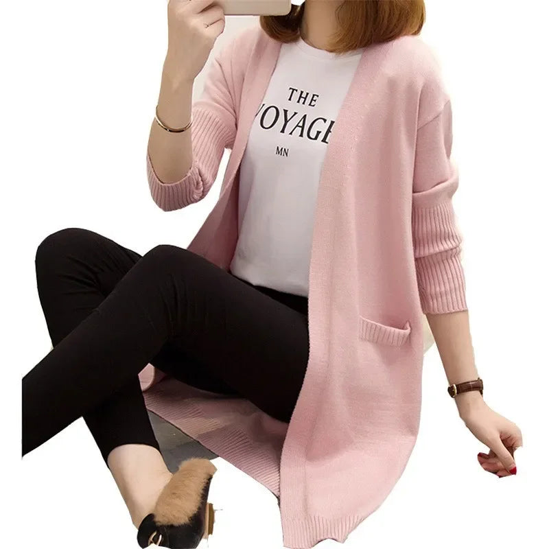 Women Cozy Open-Front Cardigan | Kylene