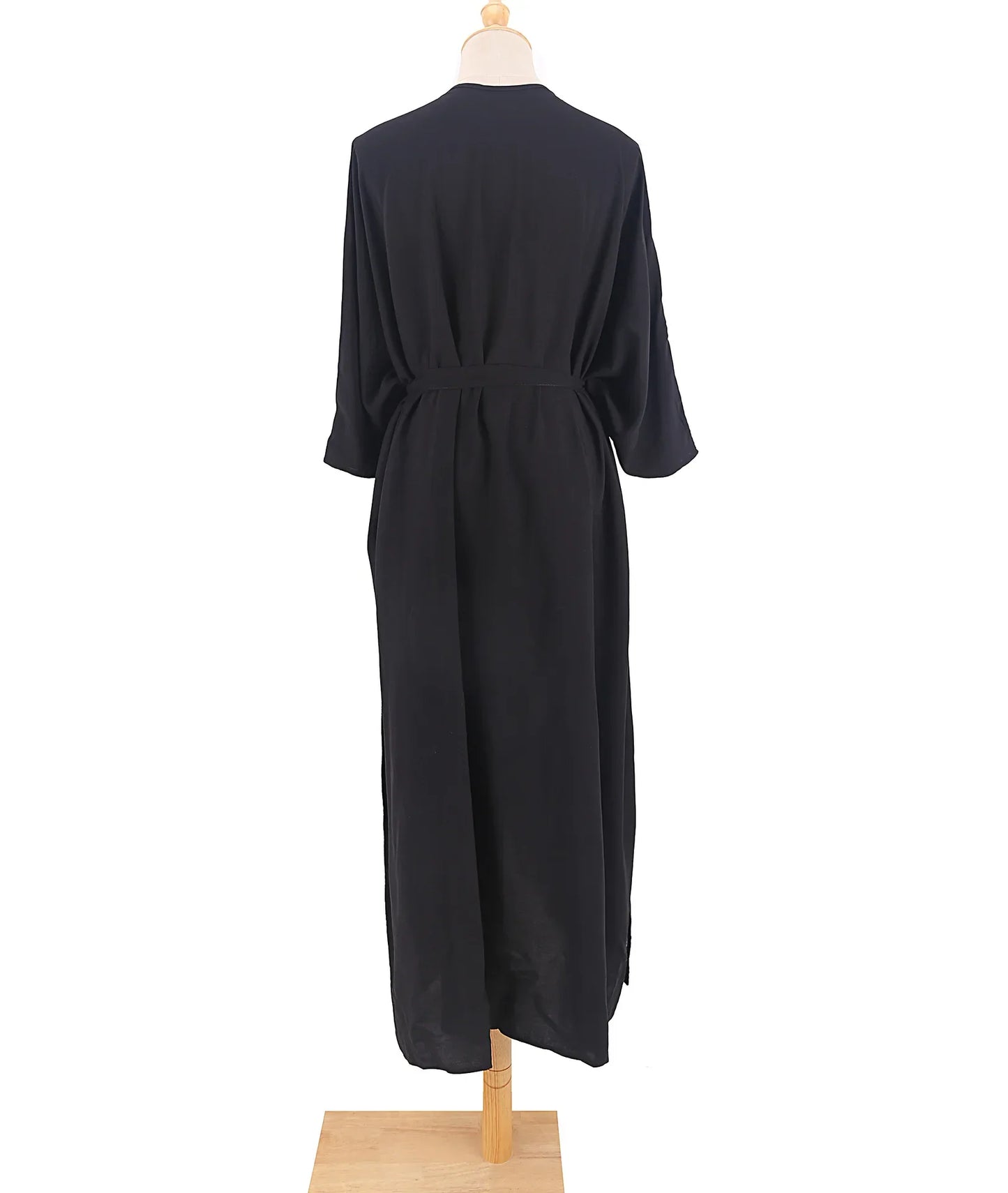 Women Kimono Cardigan Army Green Acetate | Summer Breeze-6