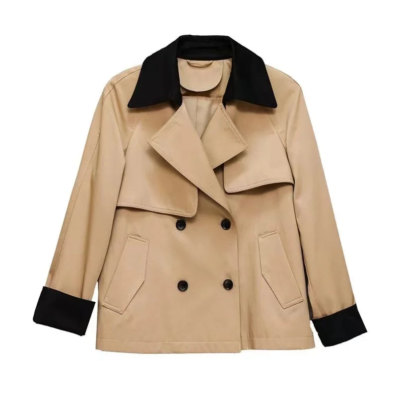 Women Double-Breasted Trench Coat | Alice