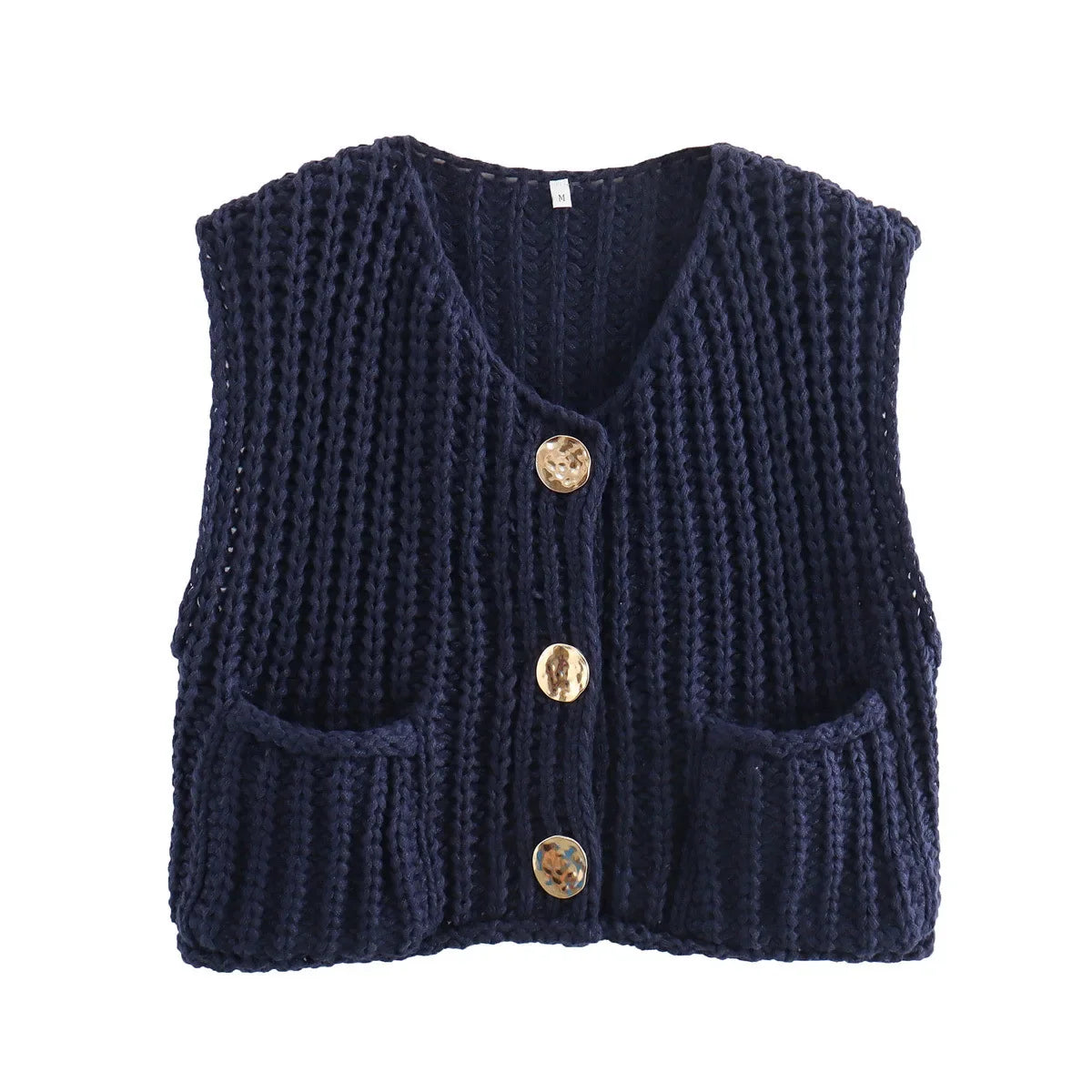 Women Sleeveless Knit Vest | Hestia