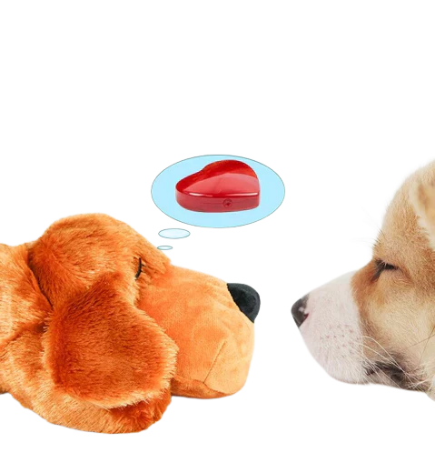 Dog Toy Comfort Plush with Heartbeat Simulation | Cuddle Buddy-3