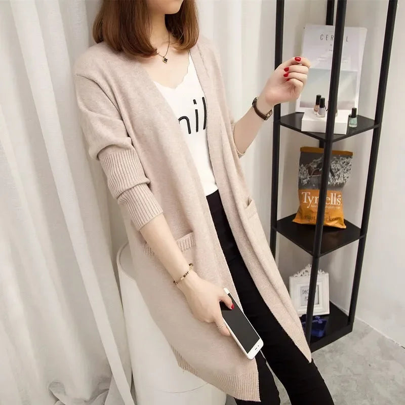 Women Cozy Open-Front Cardigan | Kylene