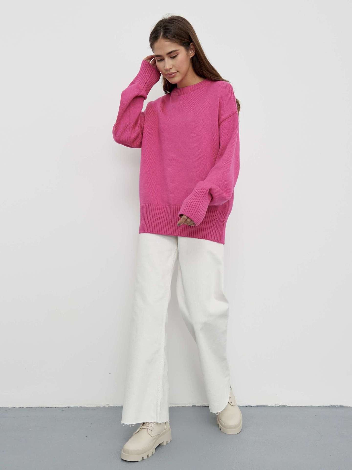 Women Minimalist Knit Sweater | Hanelle