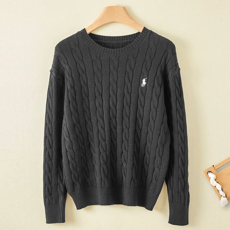Women Cable Knit Sweater | Goldie