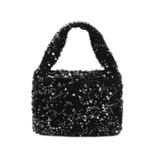 Women Little Metallic Sequin Bag | Ursula