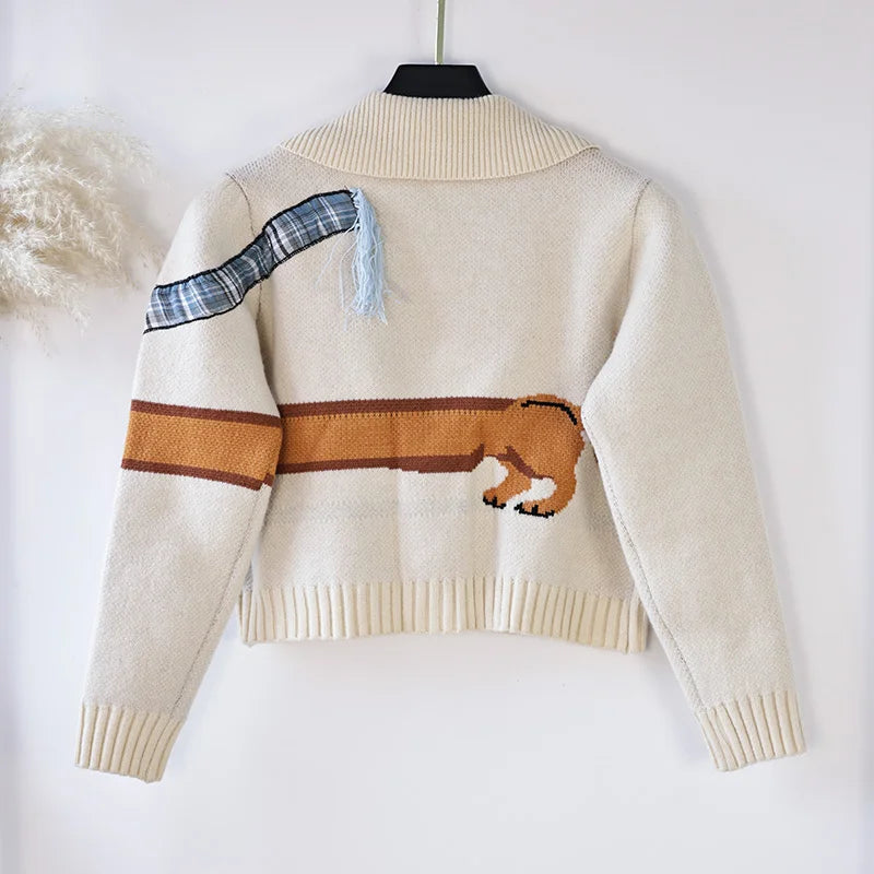 Women Elegant Cardigan with Embroidered Design | Margery