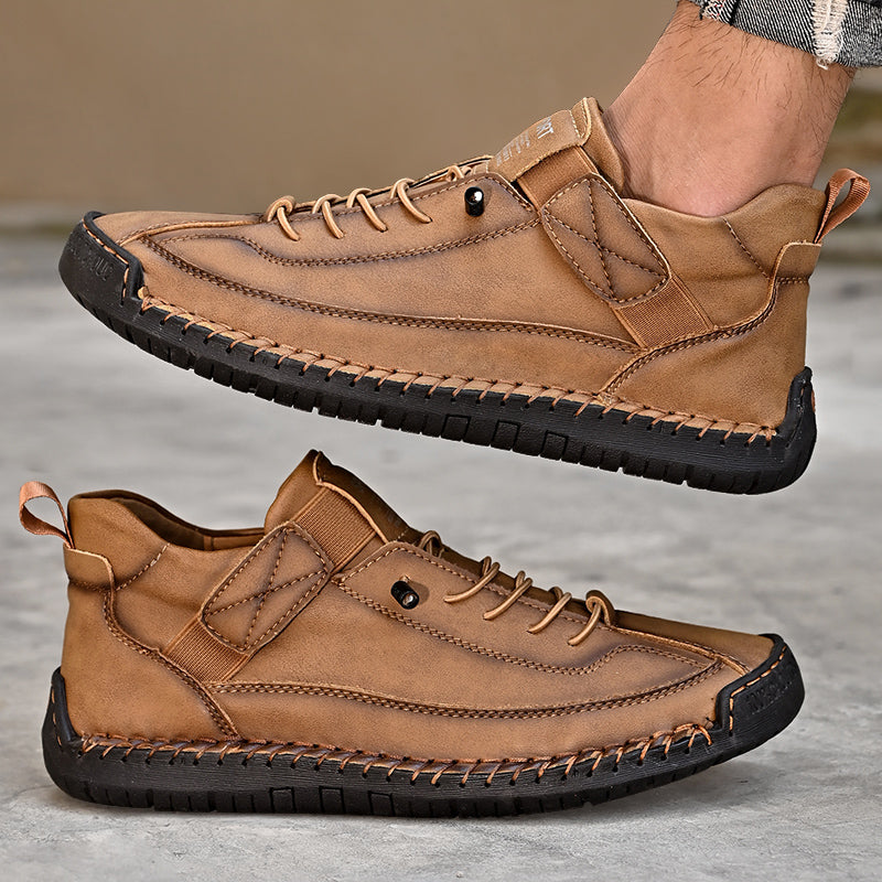 Men's Classic Shoes Black Leather | Jack-6
