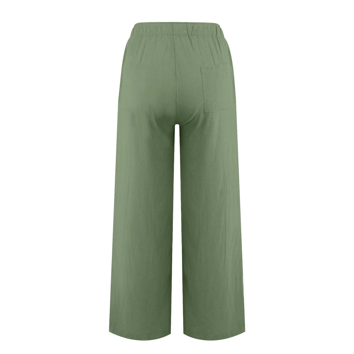 Women High-Waisted Wide-Leg Drawstring Pants | Nova
