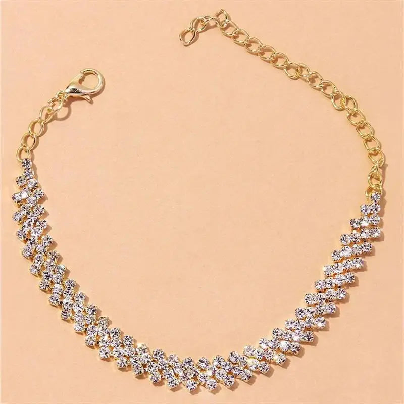 Women Multi-Gem Anklet | Eulalia