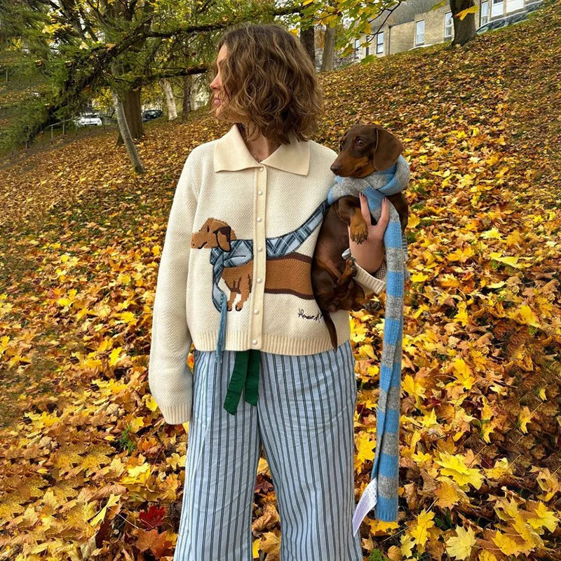 Women Elegant Cardigan with Embroidered Design | Margery