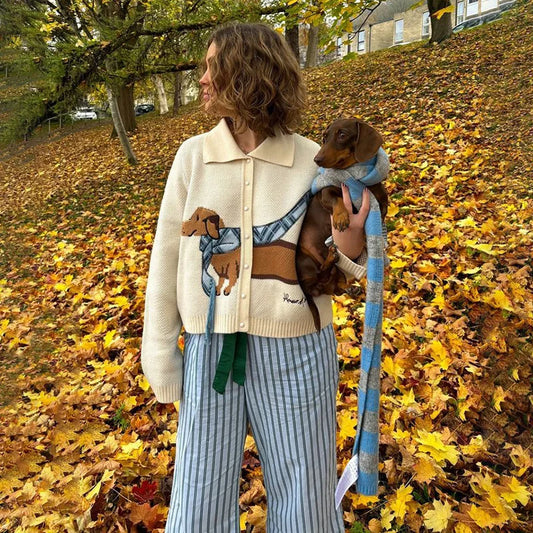 Women Elegant Cardigan with Embroidered Design | Margery