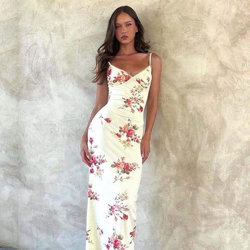 Women Floral Maxi Dress | Blanche